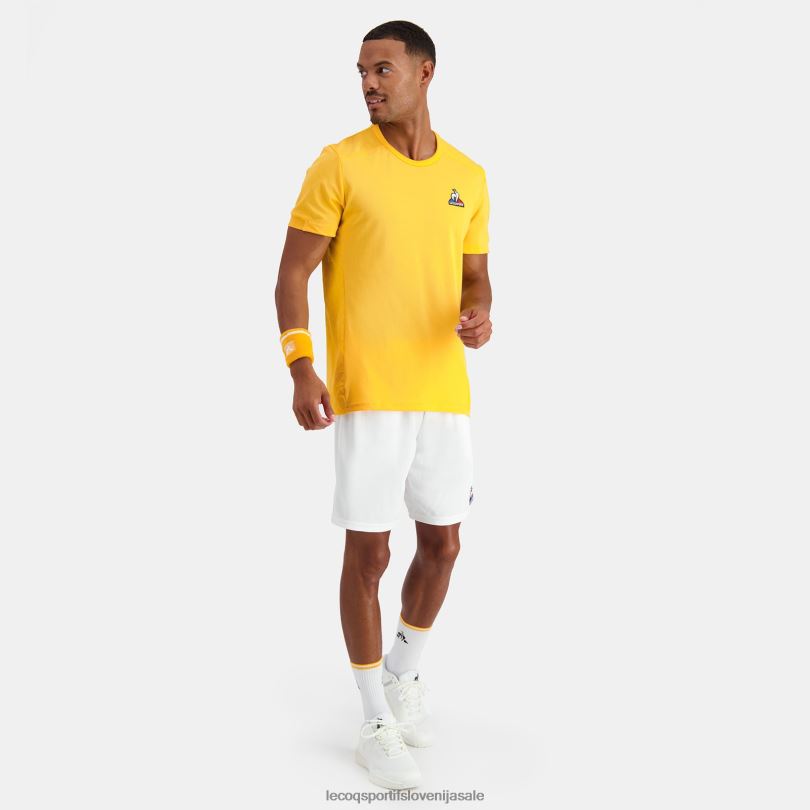 moški oblačila Le Coq Sportif majica oranžna 60J4R478
