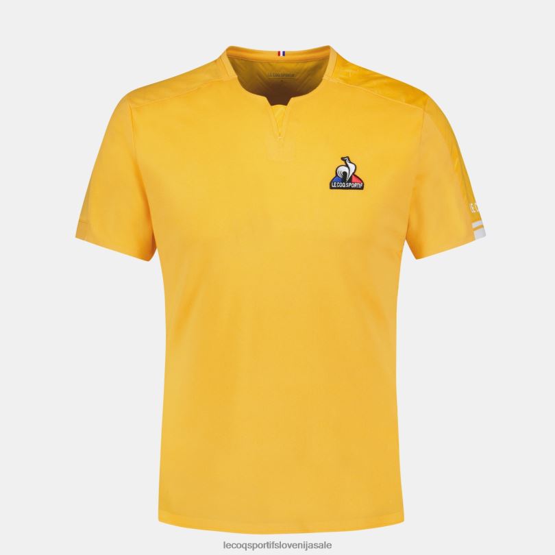 moški oblačila Le Coq Sportif majica oranžna 60J4R483