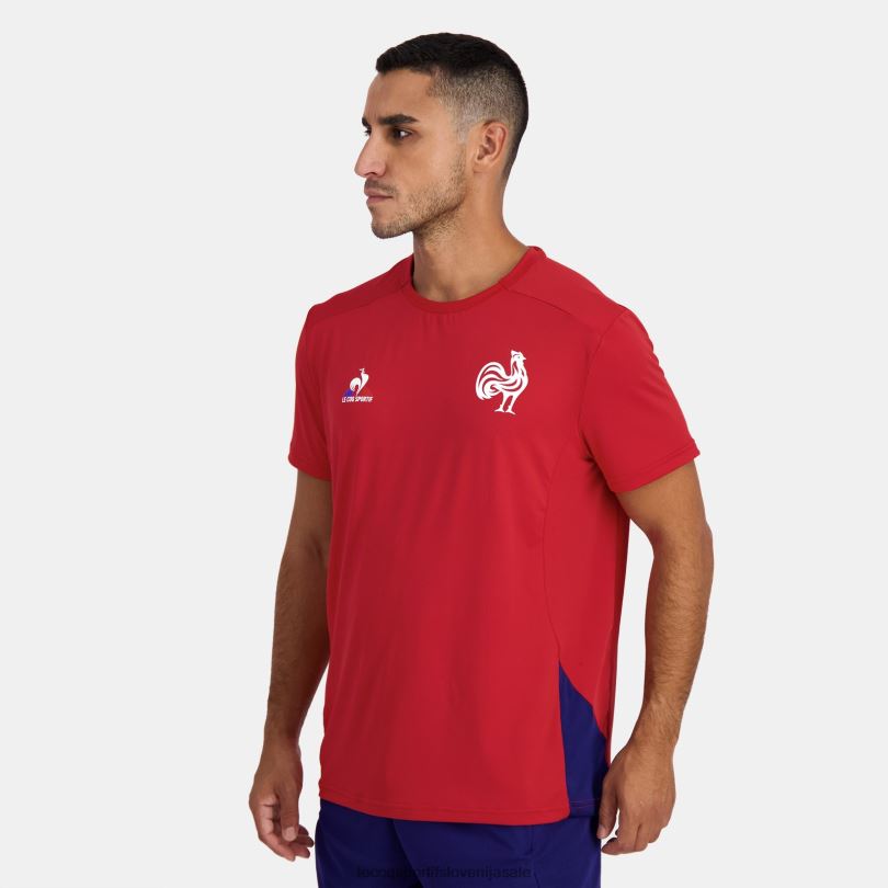 moški oblačila Le Coq Sportif majica rdeča 60J4R213