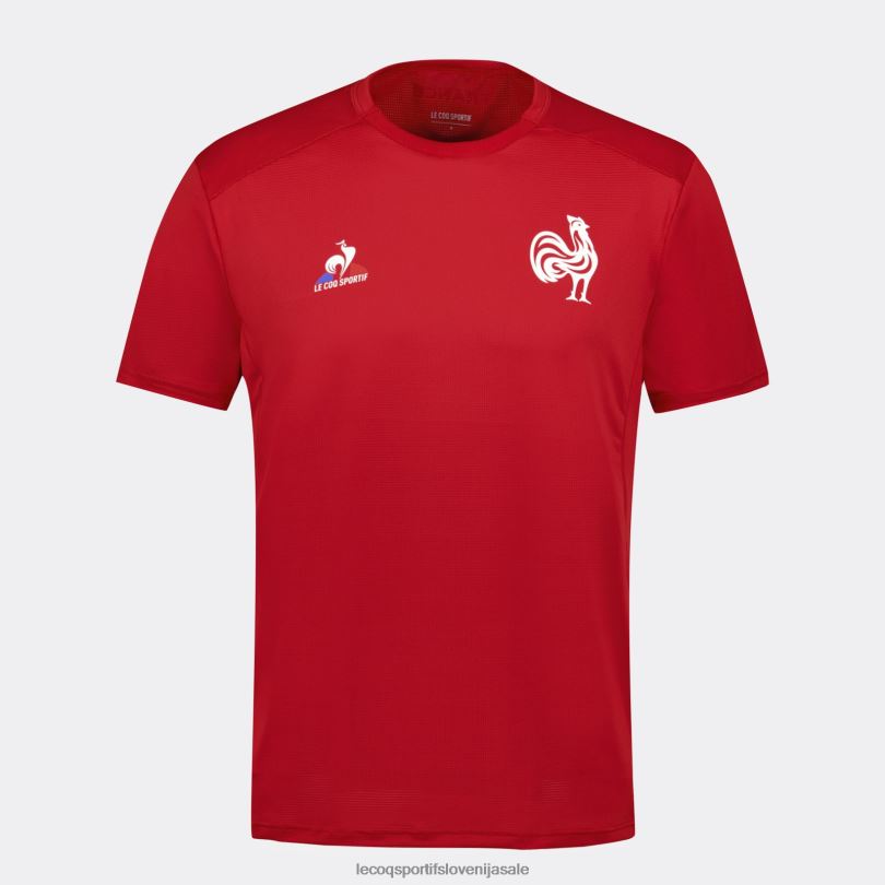 moški oblačila Le Coq Sportif majica rdeča 60J4R213