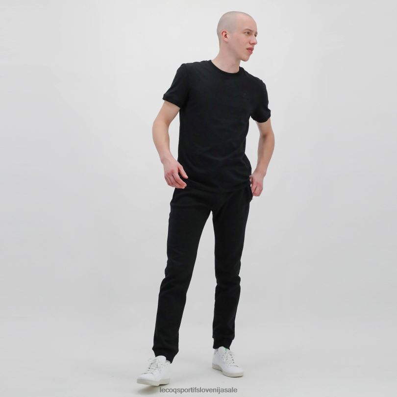 moški oblačila Le Coq Sportif majica črna 60J4R195