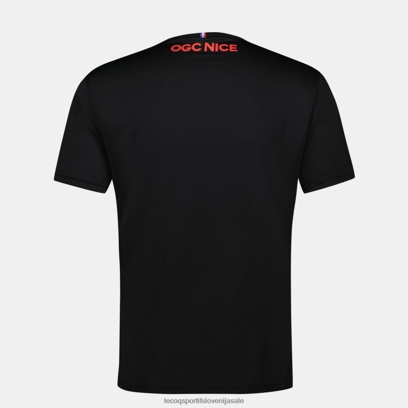 moški oblačila Le Coq Sportif majica črna 60J4R208