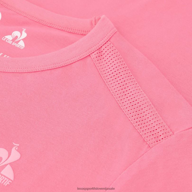 moški oblačila Le Coq Sportif majica roza 60J4R204