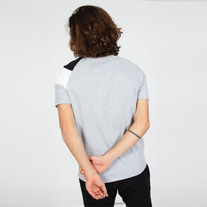 moški oblačila Le Coq Sportif majica siva 60J4R190