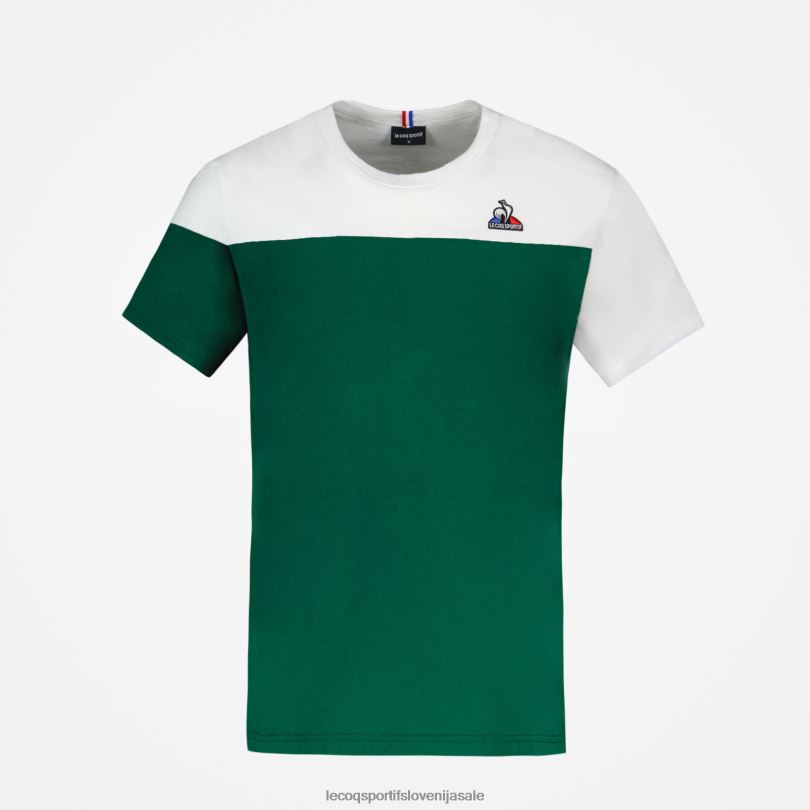 moški oblačila Le Coq Sportif majica zelena 60J4R447