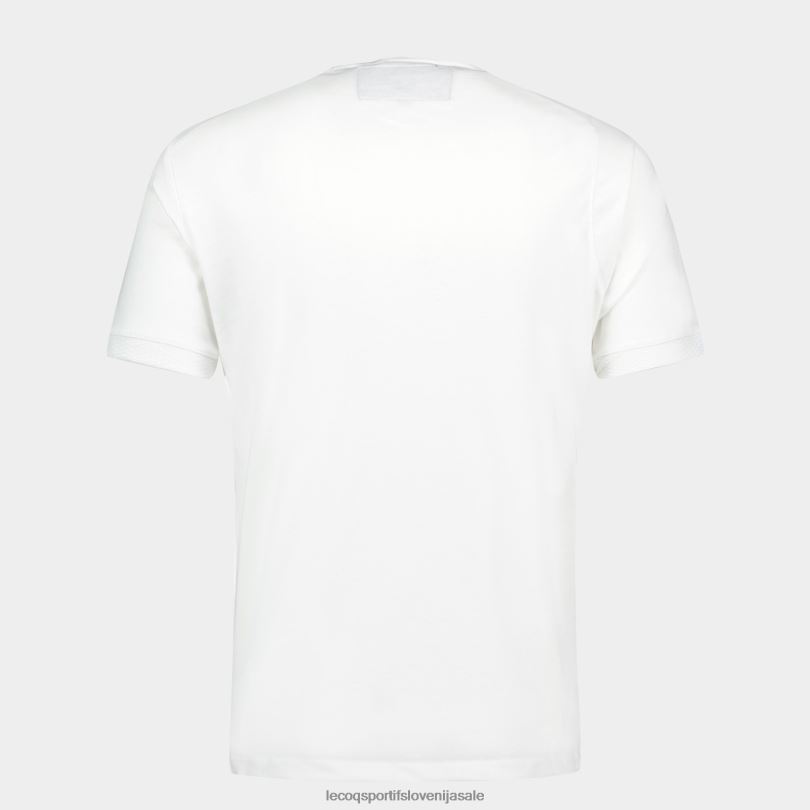moški oblačila Le Coq Sportif modna majica bela 60J4R147