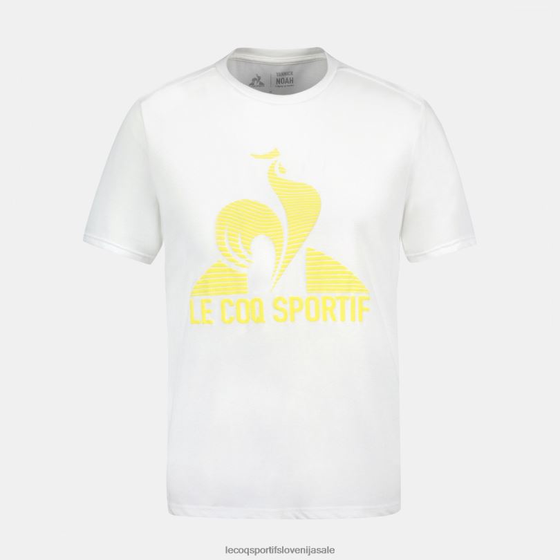 moški oblačila Le Coq Sportif modna majica bela 60J4R148
