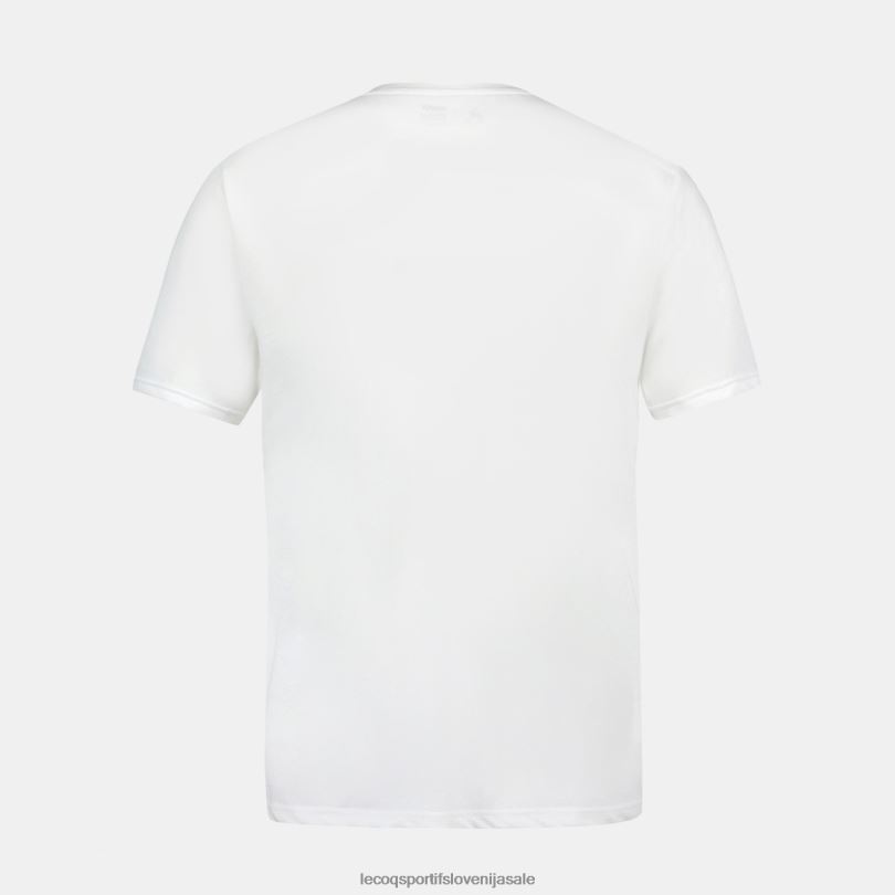 moški oblačila Le Coq Sportif modna majica bela 60J4R148