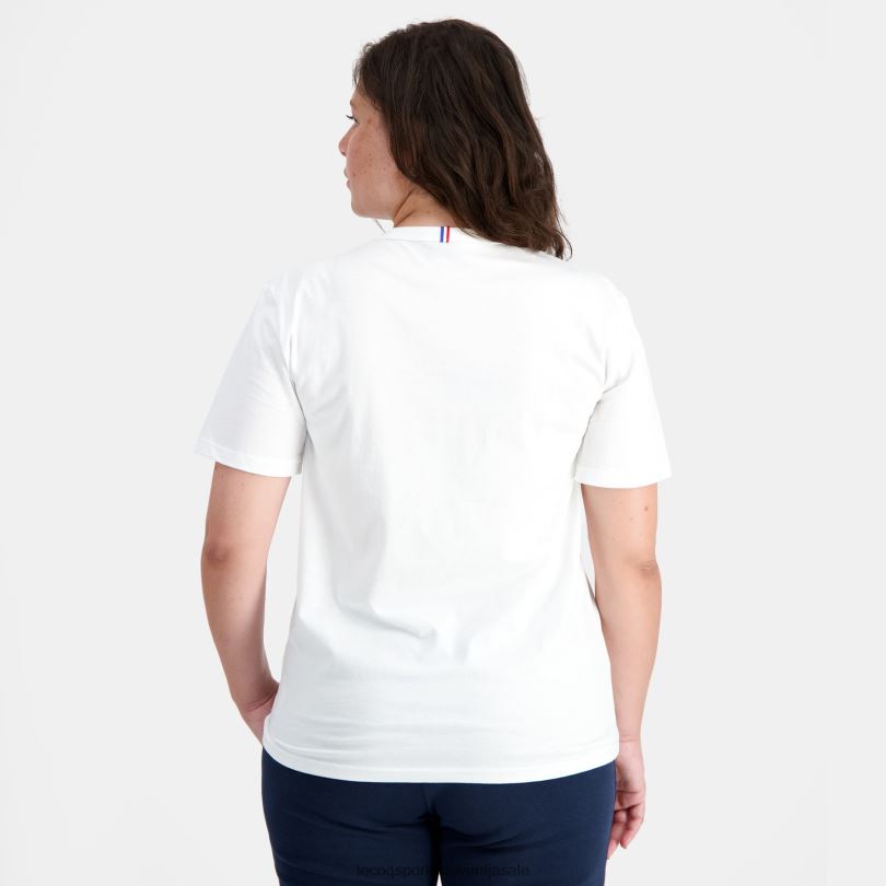 moški oblačila Le Coq Sportif modna majica bela 60J4R162