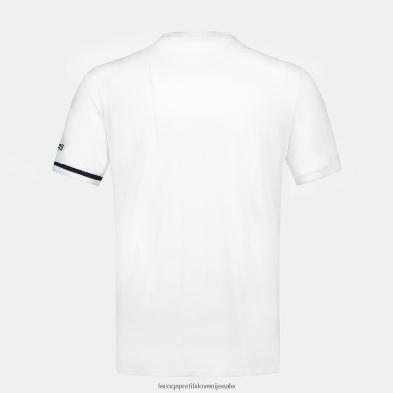 moški oblačila Le Coq Sportif modna majica bela 60J4R165