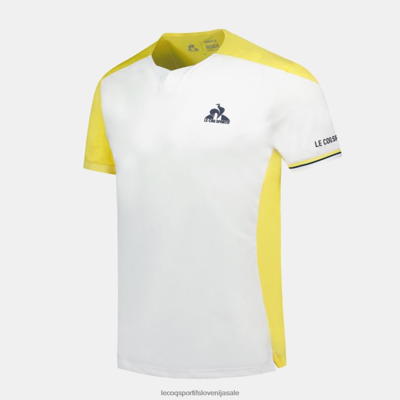 moški oblačila Le Coq Sportif modna majica bela 60J4R166