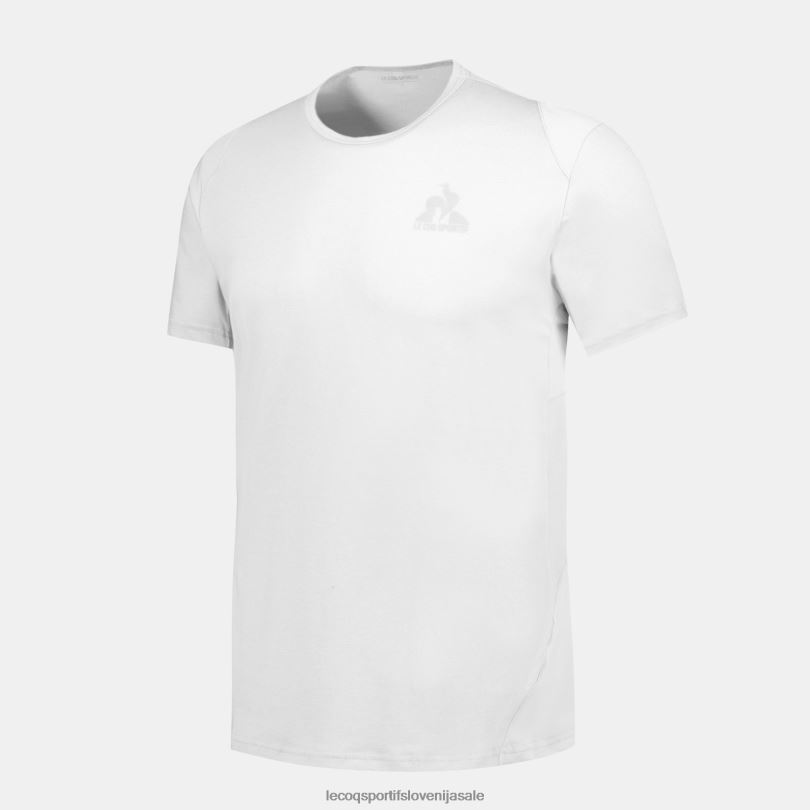 moški oblačila Le Coq Sportif modna majica bela 60J4R176
