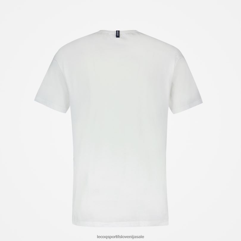 moški oblačila Le Coq Sportif modna majica bela 60J4R180