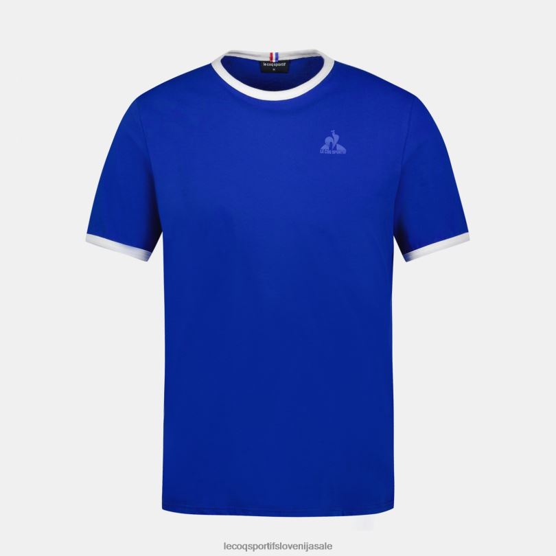 moški oblačila Le Coq Sportif modna majica modra 60J4R139