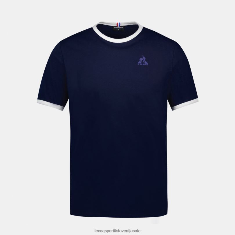 moški oblačila Le Coq Sportif modna majica modra 60J4R143