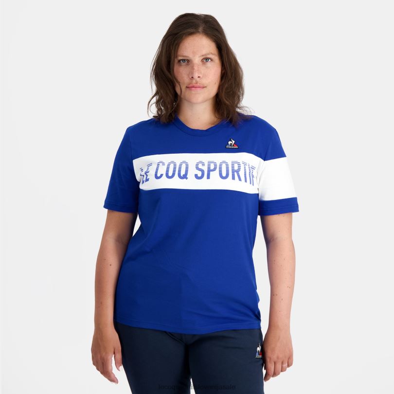 moški oblačila Le Coq Sportif modna majica modra 60J4R161