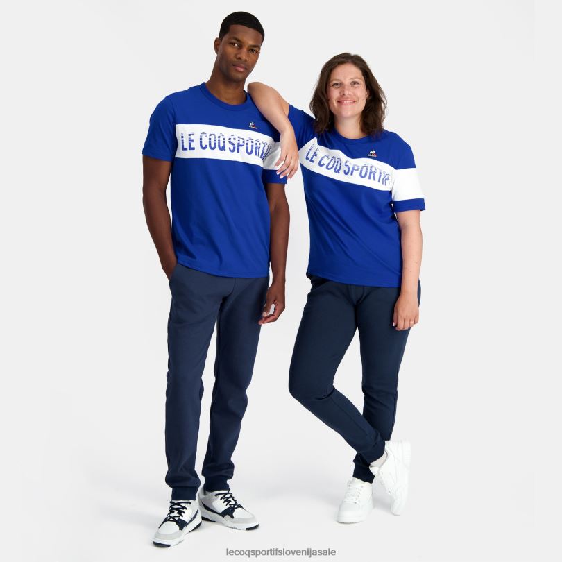 moški oblačila Le Coq Sportif modna majica modra 60J4R161
