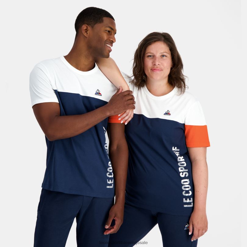 moški oblačila Le Coq Sportif modna majica modra 60J4R163