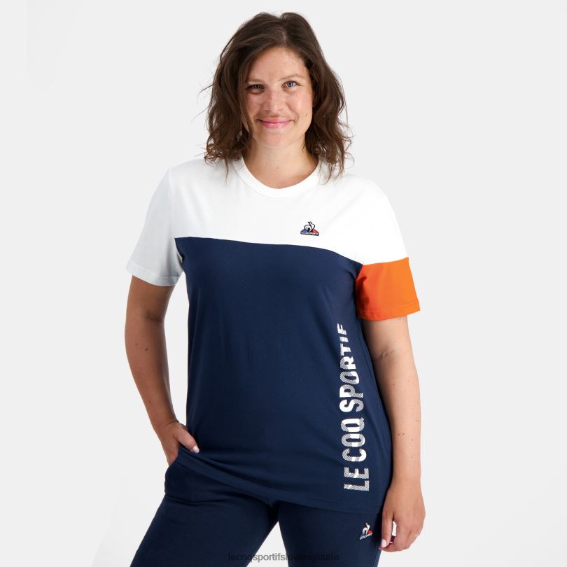 moški oblačila Le Coq Sportif modna majica modra 60J4R163