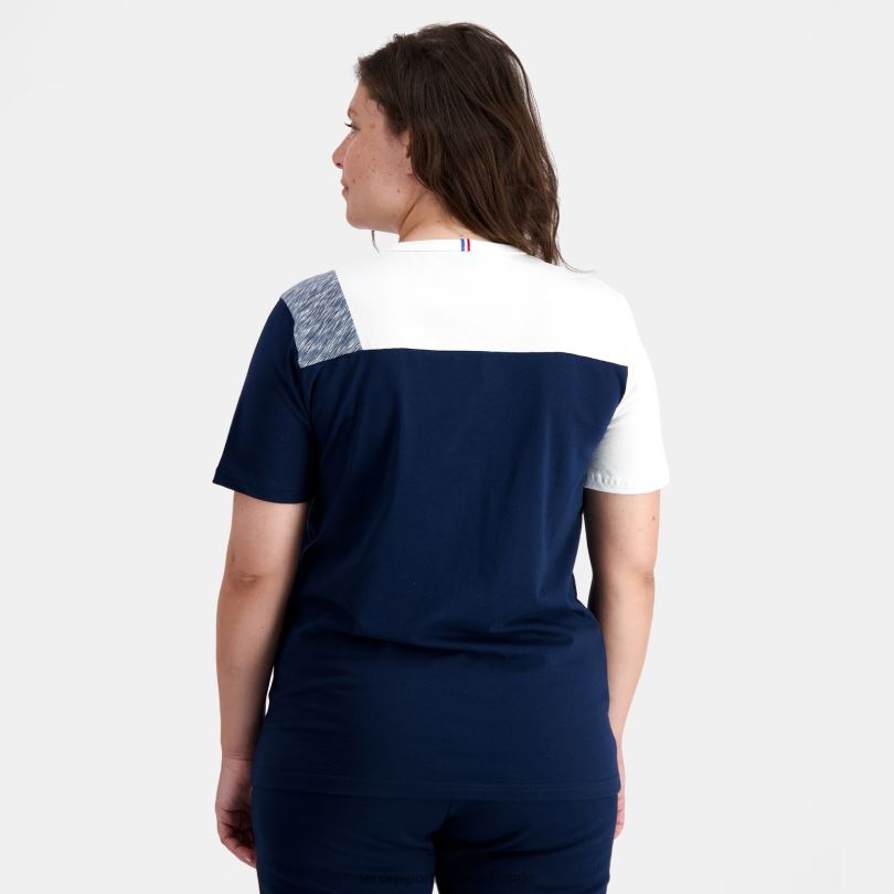 moški oblačila Le Coq Sportif modna majica modra 60J4R167