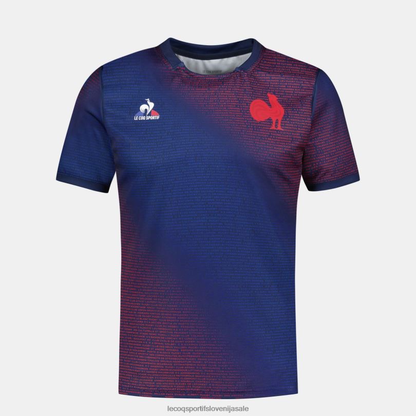 moški oblačila Le Coq Sportif predmatch dres - xv de france blue 60J4R173