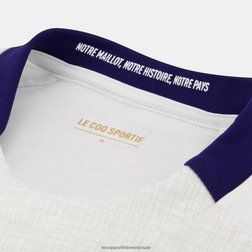 moški oblačila Le Coq Sportif replika dresa xv de france - svetovno prvenstvo v ragbiju 2023 bela 60J4R693