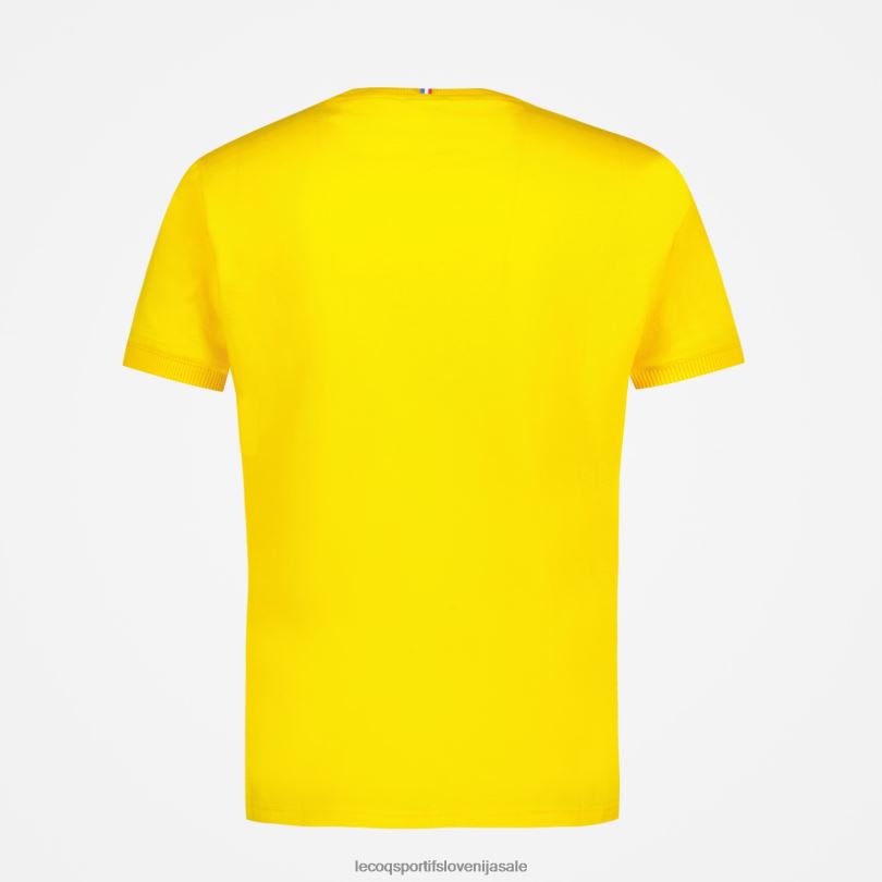 moški oblačila Le Coq Sportif rumena majica 60J4R465