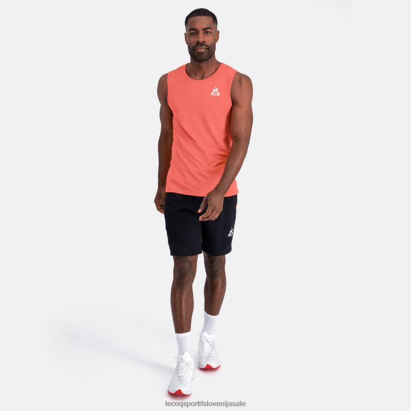 moški oblačila Le Coq Sportif telovnik oranžna 60J4R175