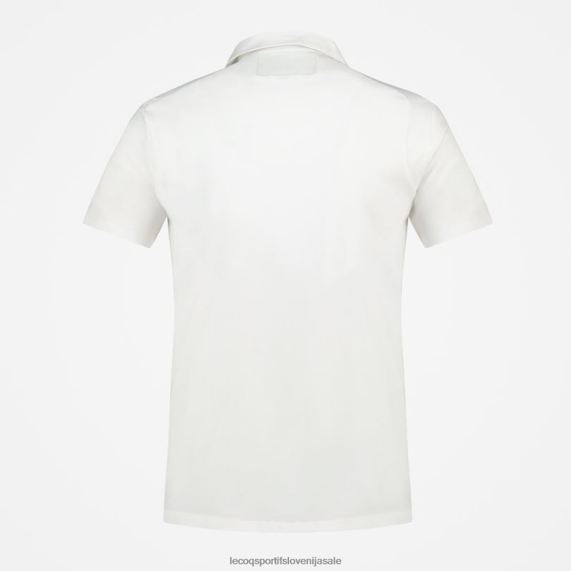 moški oblačila Le Coq Sportif coton polo bela 60J4R128