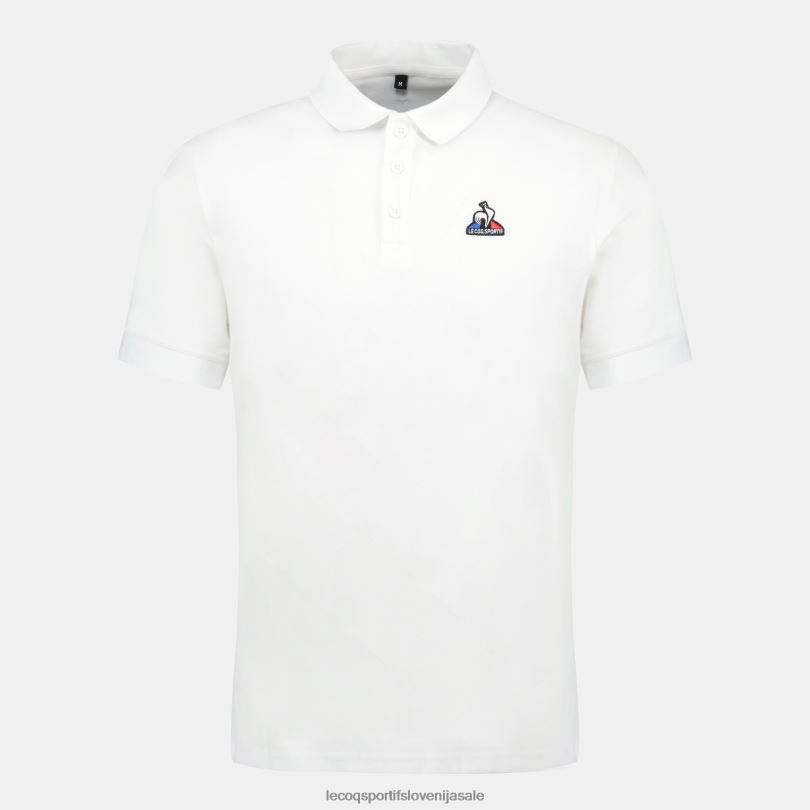 moški oblačila Le Coq Sportif polo bela 60J4R124