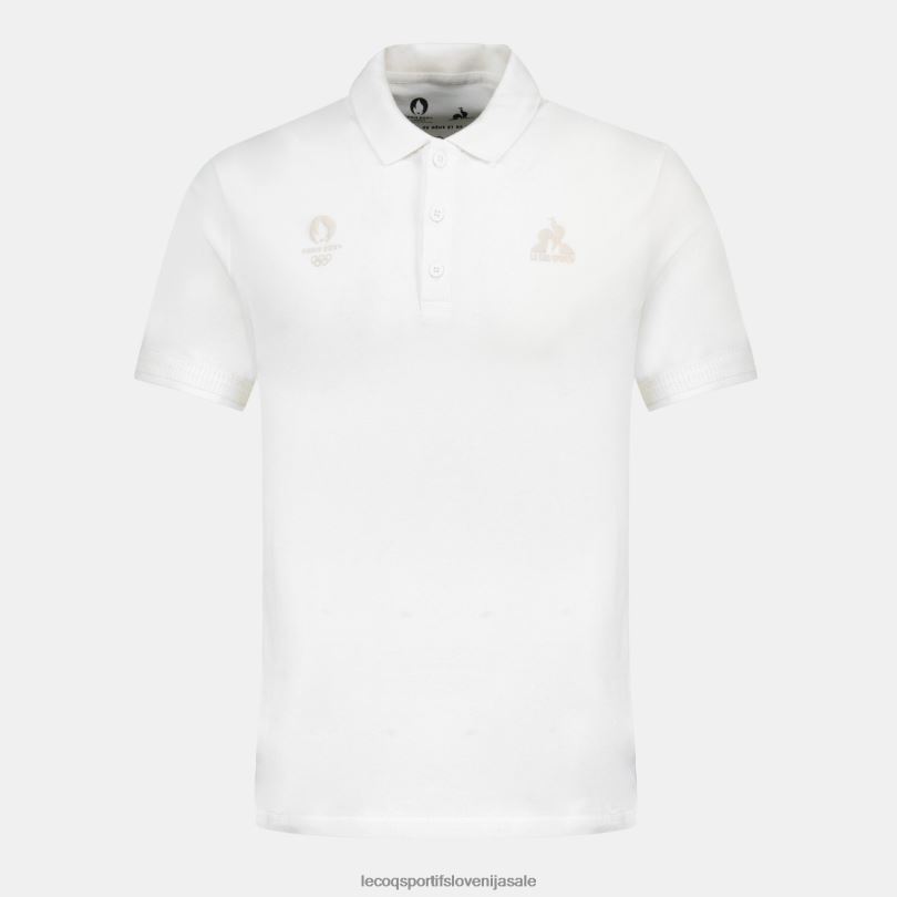 moški oblačila Le Coq Sportif polo bela 60J4R130