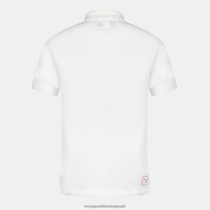 moški oblačila Le Coq Sportif polo bela 60J4R130