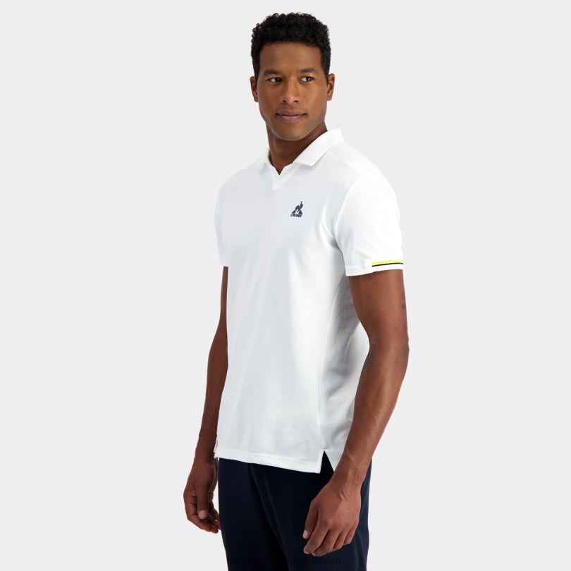 moški oblačila Le Coq Sportif polo bela 60J4R134