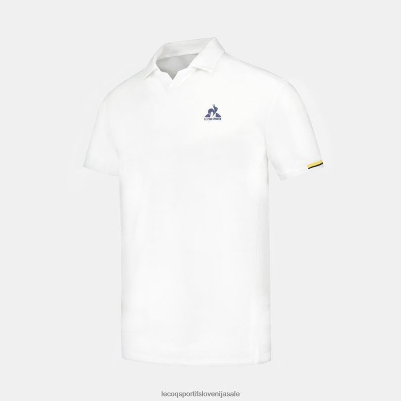 moški oblačila Le Coq Sportif polo bela 60J4R134