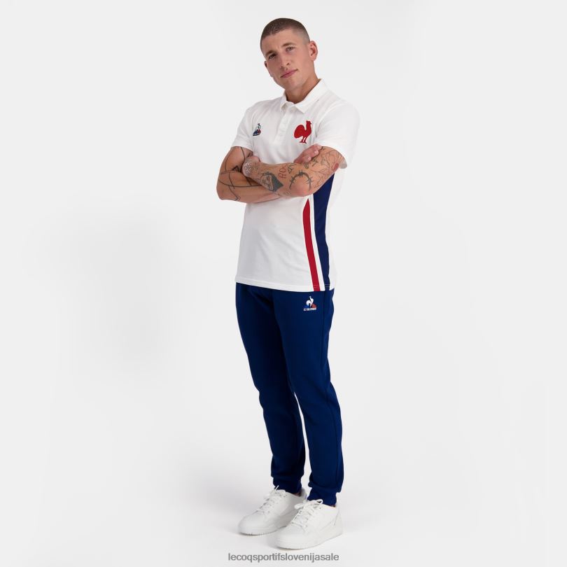 moški oblačila Le Coq Sportif polo bela 60J4R137