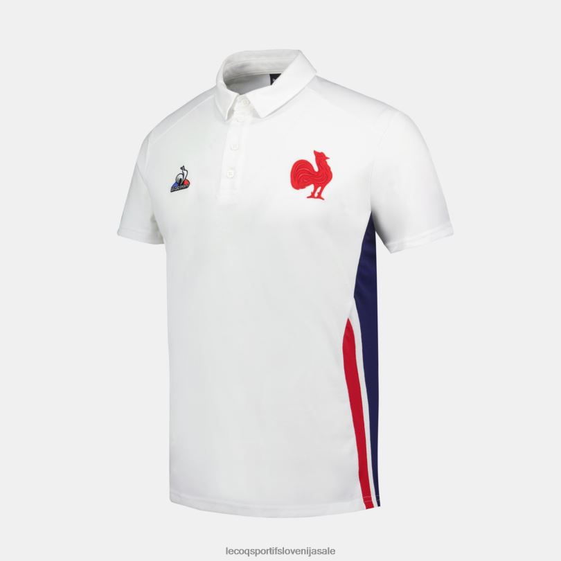 moški oblačila Le Coq Sportif polo bela 60J4R137