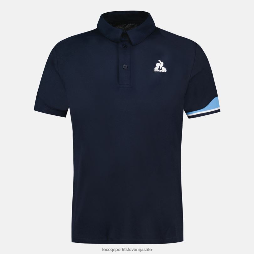 moški oblačila Le Coq Sportif polo modra 60J4R132