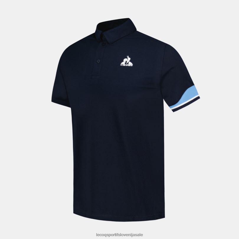 moški oblačila Le Coq Sportif polo modra 60J4R132