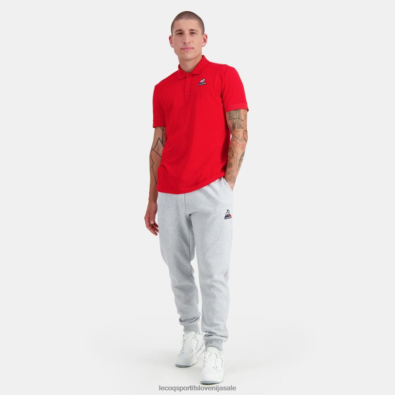 moški oblačila Le Coq Sportif polo rdeča 60J4R126