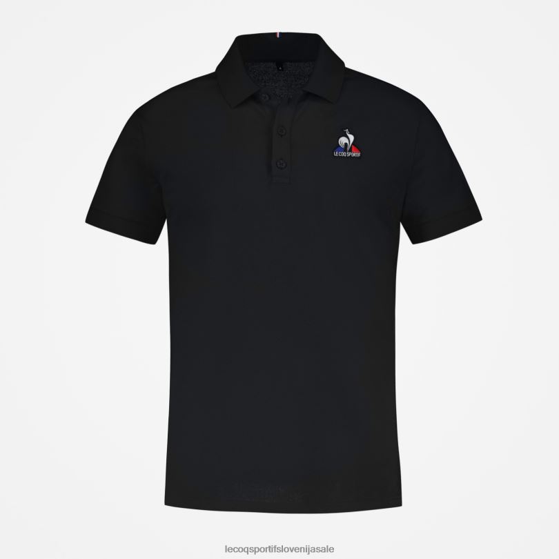 moški oblačila Le Coq Sportif polo črna 60J4R127