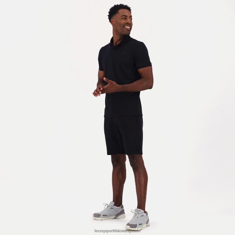 moški oblačila Le Coq Sportif polo črna 60J4R129