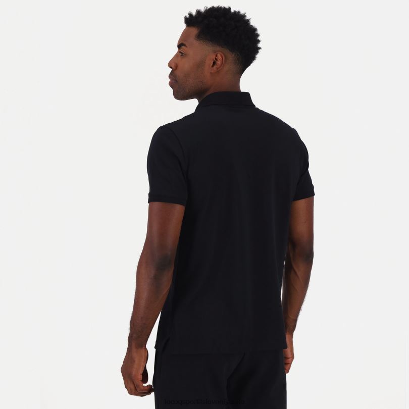 moški oblačila Le Coq Sportif polo črna 60J4R129