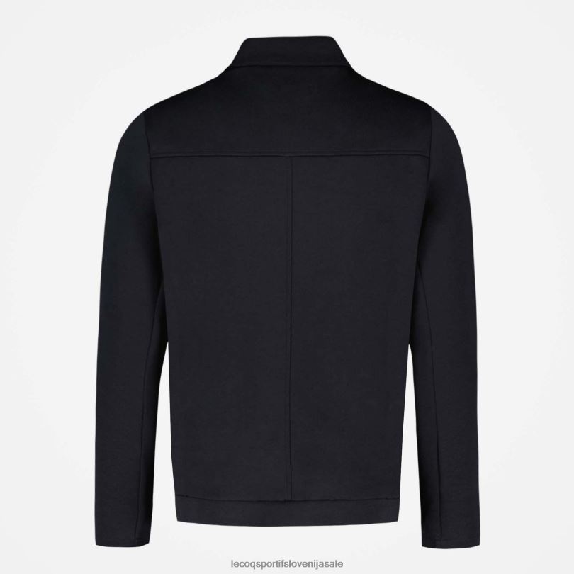 moški oblačila Le Coq Sportif jakna z zadrgo črna 60J4R73