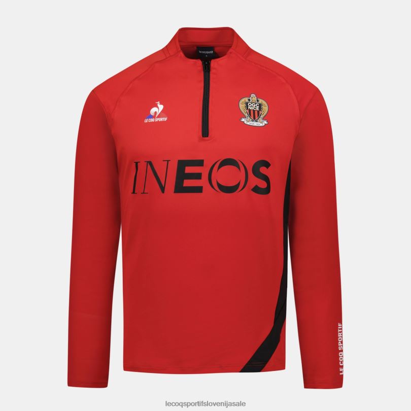 moški oblačila Le Coq Sportif jopica rdeča 60J4R16