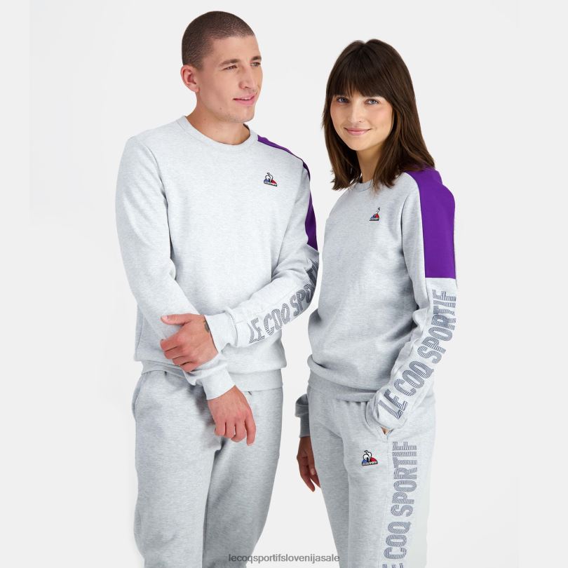 moški oblačila Le Coq Sportif jopica siva 60J4R443