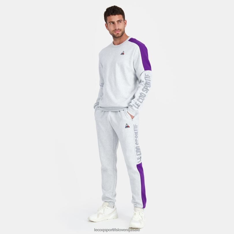 moški oblačila Le Coq Sportif jopica siva 60J4R443