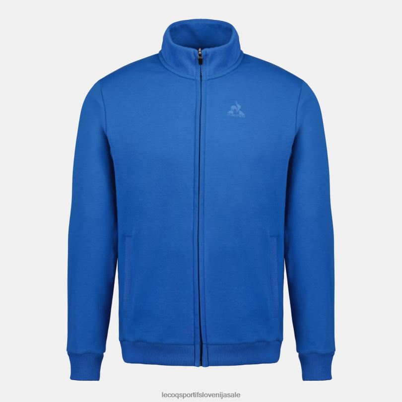 moški oblačila Le Coq Sportif modra jopa z zadrgo 60J4R12