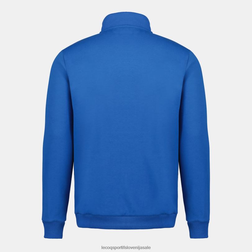 moški oblačila Le Coq Sportif modra jopa z zadrgo 60J4R12