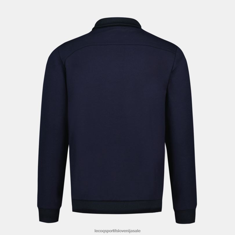 moški oblačila Le Coq Sportif modra jopa z zadrgo 60J4R34