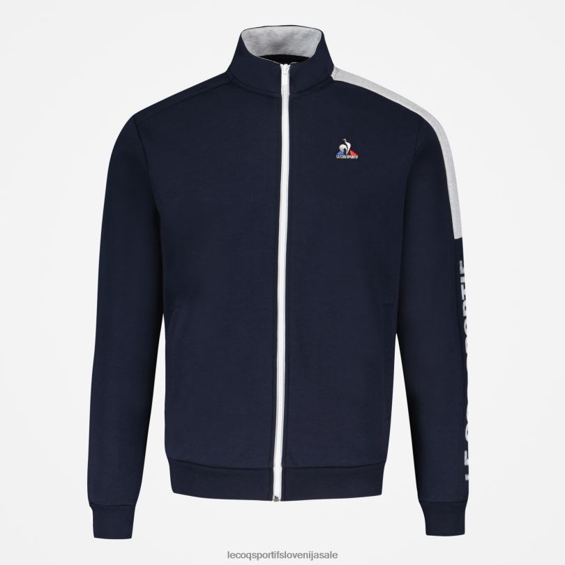 moški oblačila Le Coq Sportif modra jopa z zadrgo 60J4R459